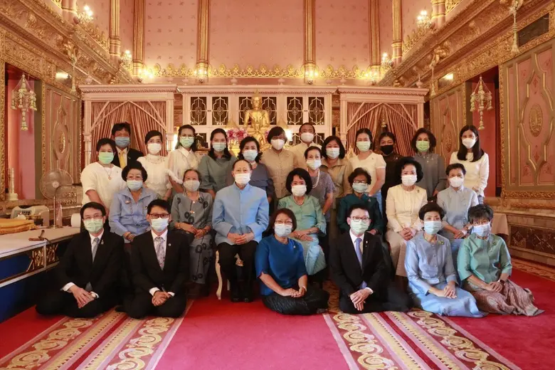 พล.ร.อ.นพ.ม.จ.ปุสาณ สวัสดิวัตน์ ทรงเป็นปร...