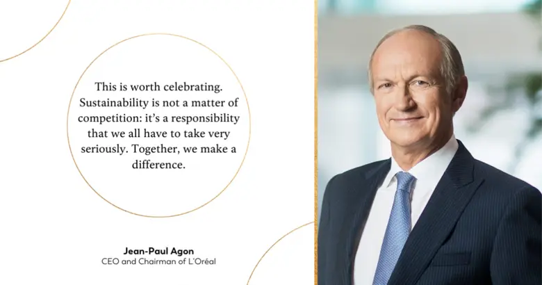 ลอรีอัลได้รับการยกย่องให้เป็นองค์กรผู้นำร...