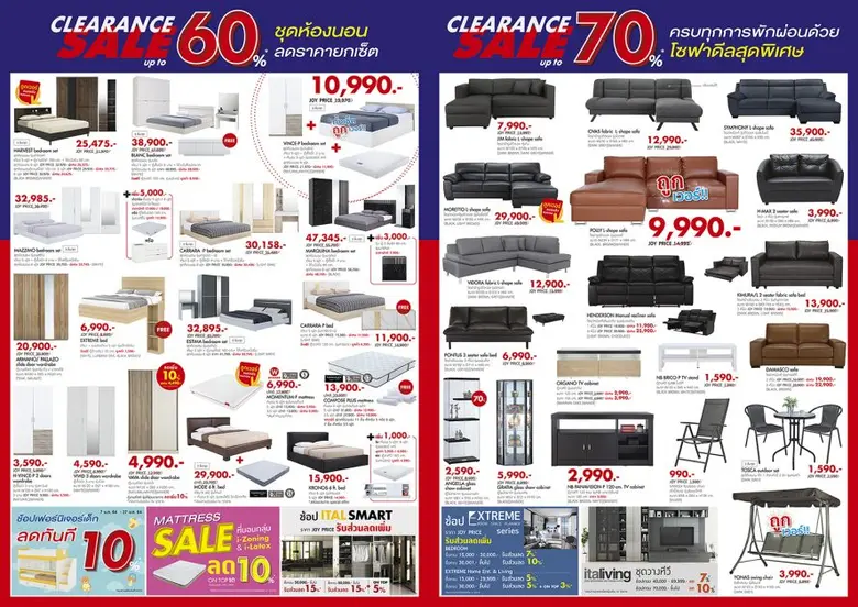 'อินเด็กซ์ ลิฟวิ่งมอลล์' จัดโปรโมชั่นต้อนรับปีฉลู   "Index Clearance Sale" ลดสูงสุด 70% เอาใจสายตกแต่งบ้าน