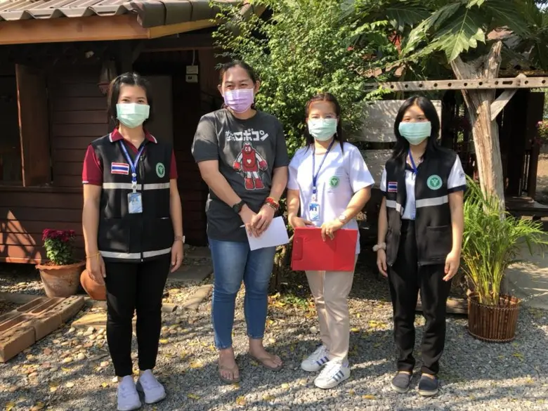 คุมเข้มมาตรการโควิด นายณฐกฤต วรรณภิญโญ ผู...