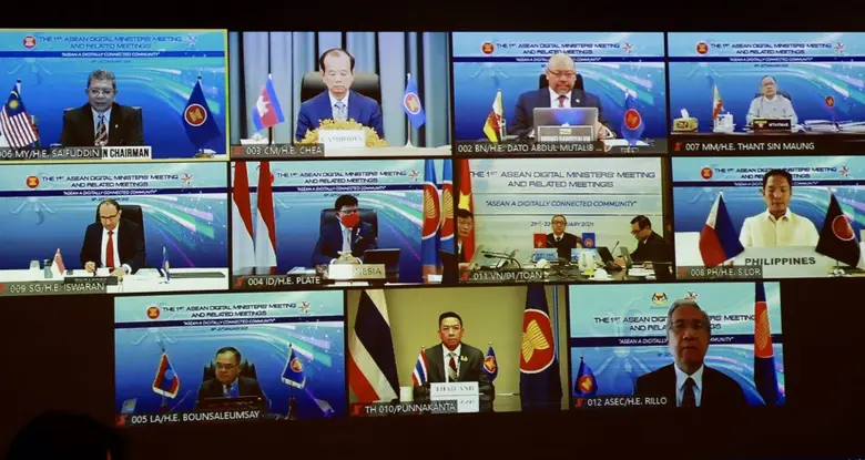 "พุทธิพงษ์" ร่วมเวที รัฐมนตรีอาเซียนด้านดิจิทัล ครั้งที่ 1 ภายใต้หัวข้อ "อาเซียน : ประชาคมที่เชื่อมโยงกัน ด้วยดิจิทัล" ผ่านการประชุมทางไกล