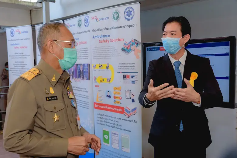 เอสซีจี ช่วยลดความเสี่ยงอุบัติเหตุบนท้องถ...