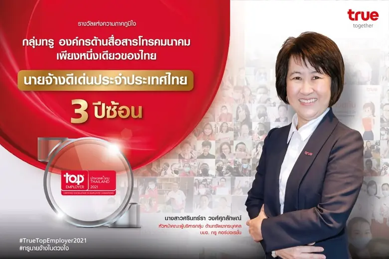 กลุ่มทรู ได้รับการยอมรับในเวทีระดับโลกอีก...