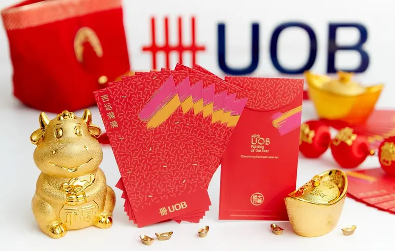 ธนาคารยูโอบี ต้อนรับปีฉลูด้วยซองอั่งเปาที...