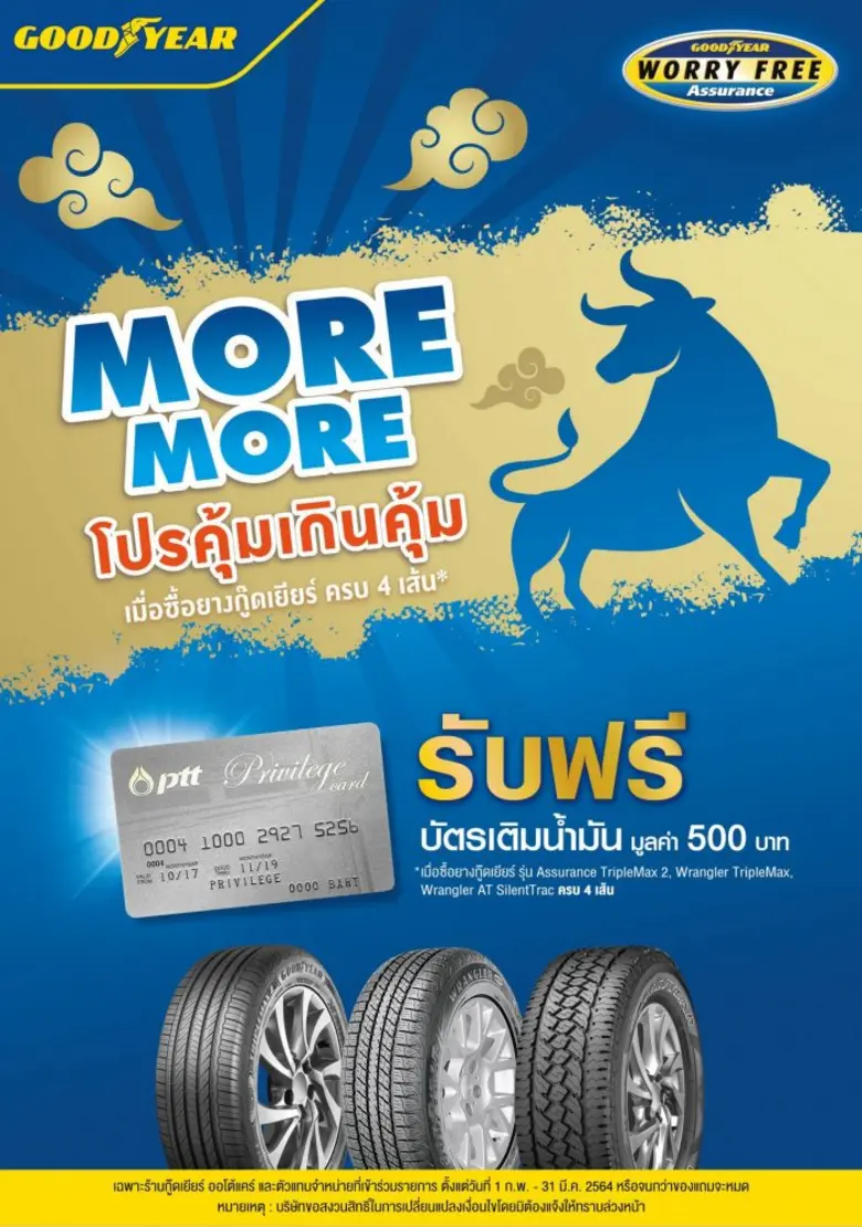 กู๊ดเยียร์ ประเทศไทย จัด 2 โปรโมชั่น ต้อน...