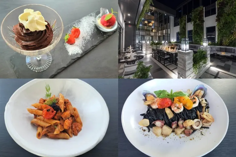 ห้องอาหาร เดอะ กริลล์ รูม ณ โรงแรมแคนทารี...