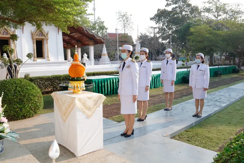 วว.ร่วมวางพานพุ่ม ถวายราชสักการะพระบาทสมเด็จพระพุทธเลิศหล้านภาลัย เนื่องในวันคล้ายวันพระบรมราชสมภพ