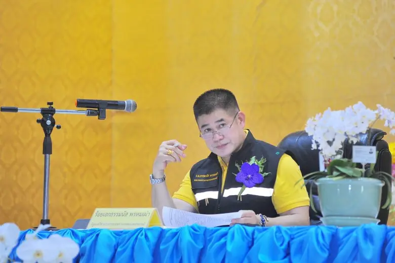 ร้อยเอก ธรรมนัส พรหมเผ่า รัฐมนตรีช่วยว่าก...