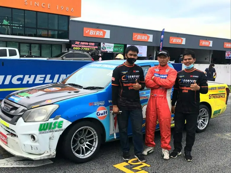 Gulf ประกาศชัยชนะรายการแข่ง Isuzu One Make Race
