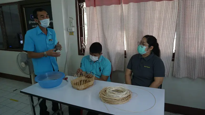 พัฒนาฝีมือแรงงานนครนายก ส่งเสริมทักษะฝีมือคนพิการ