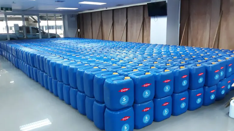 Dow และ Solvay มอบน้ำยาฆ่าเชื้อเป็นมิตรต่อสิ่งแวดล้อม ต้านโควิด-19 ระลอกใหม่