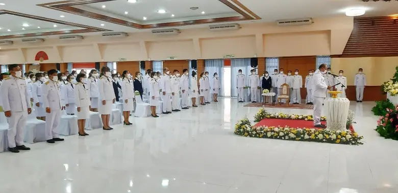 พิธีถวายเครื่องราชสักการะ "พระบิดาแห่งมาตรฐานการช่างไทย" และ "วันมาตรฐานฝีมือแรงงานแห่งชาติ" ประจำปี 2564