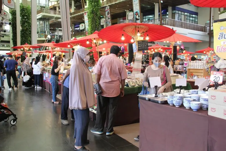 ลำขนาด กาดหมั้ว ยกกองทัพของกินเมืองเหนือมาอร่อย ม่วนใจ๋ ที่ เดอะไนน์ เซ็นเตอร์ พระราม 9