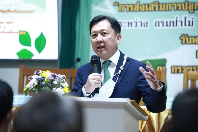 กรมป่าไม้ MOU ส.ป.ก. สนับสนุนเกษตรกรปลูกไ...