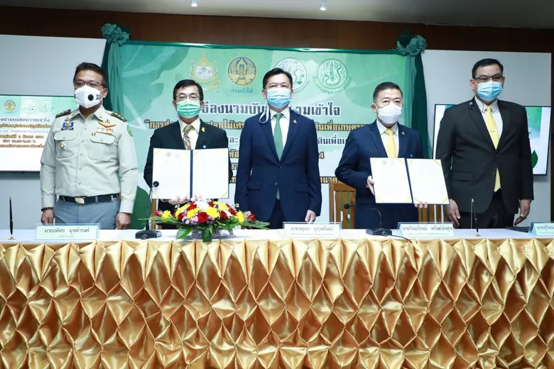 กรมป่าไม้ จับมือ ส.ป.ก. หนุนเกษตรกรปลูกป่าเศรษฐกิจ เสริมรายได้