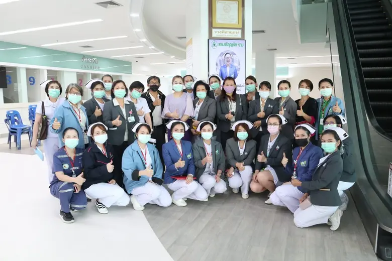 รพ.ลานนา เยี่ยมชมความคืบหน้า รพ.หริภุญชัย ราม จ.ลำพูน