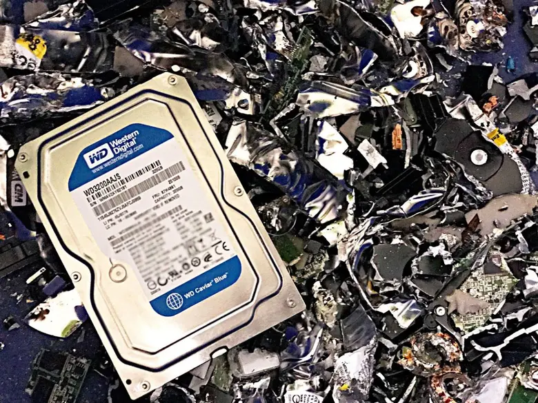 Shredding การทำลายฮาร์ดดิสก์ด้วยการบด คืออะไร?