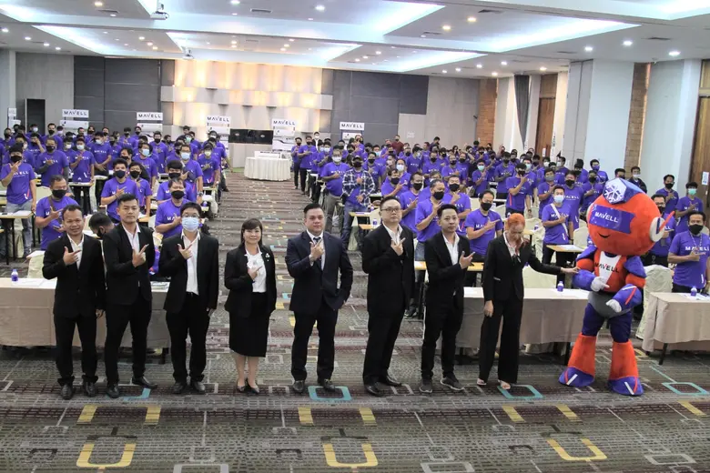 สำนักงานพัฒนาฝีมือแรงงานสุโขทัย ร่วมกับบริษัทมาเวล คอร์ปอเรชั่น จำกัด จัดฝึกอบรมยกระดับฝีมือแรงงาน