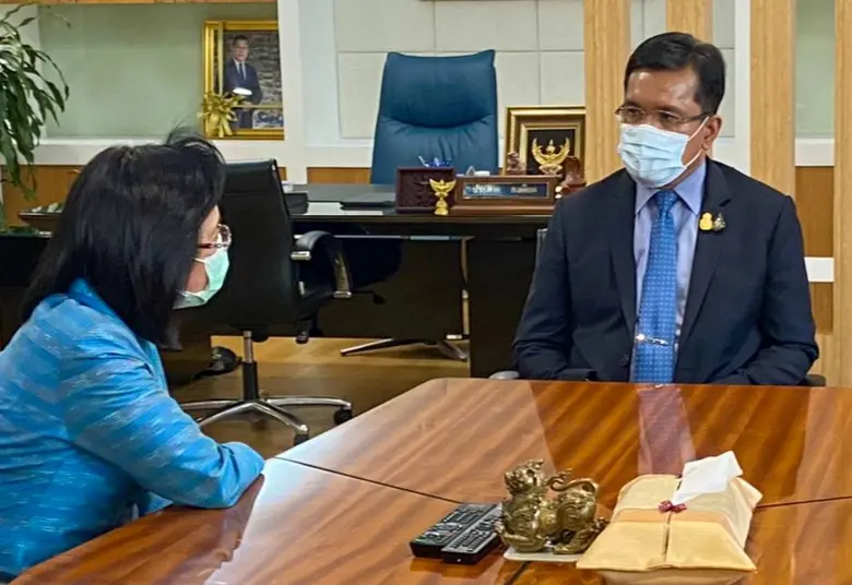 วว. ร่วมแสดงความยินดีเนื่องในโอกาสอธิบดีกรมบัญชีกลางรับตำแหน่งใหม่