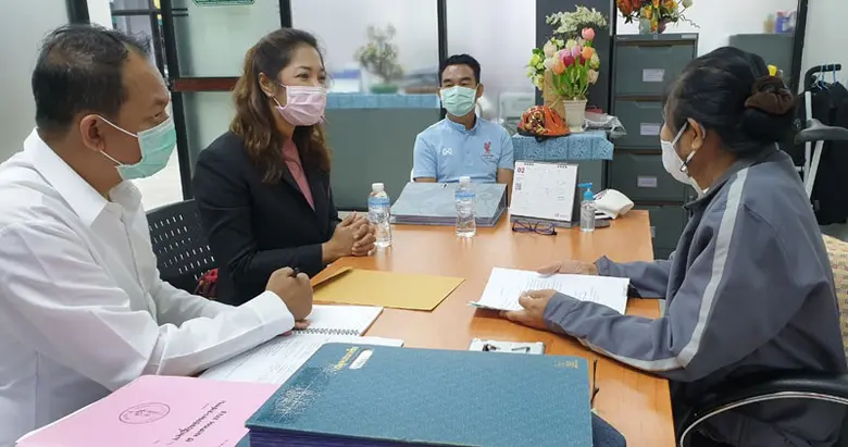 ยุวชนอาสา SPU ส่งผลดำเนินงานโครงการฯต่อสำนักงานเขตหลักสี่