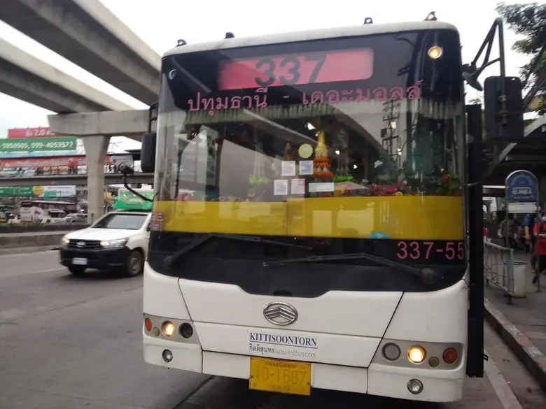 วันนี้สาย 337 ปทุมธานี - เดอะมอลล์งามวงศ์วาน สามารถติดตามได้ที่ VIABUS แล้ว