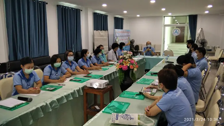 วันที่ 24 มี.ค 64 สำนักงานพัฒนาฝีมือแรงงา...