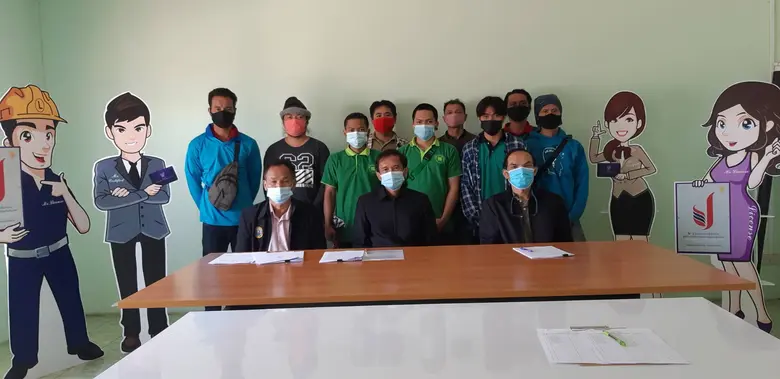 สำนักงานพัฒนาฝีมือแรงงานชัยภูมิ ดำเนินการ...