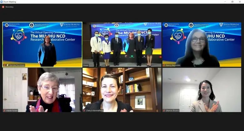 คณะพยาบาลศาสตร์ ม.มหิดล ร่วมกับ คณะแพทยศาสตร์ศิริราชพยาบาล ม.มหิดล                              และ Johns Hopkins University, School of Nursing ตั้ง "ศูนย์วิจัยผู้ป่วย NCDs" แห่งแรกของประเทศไทย