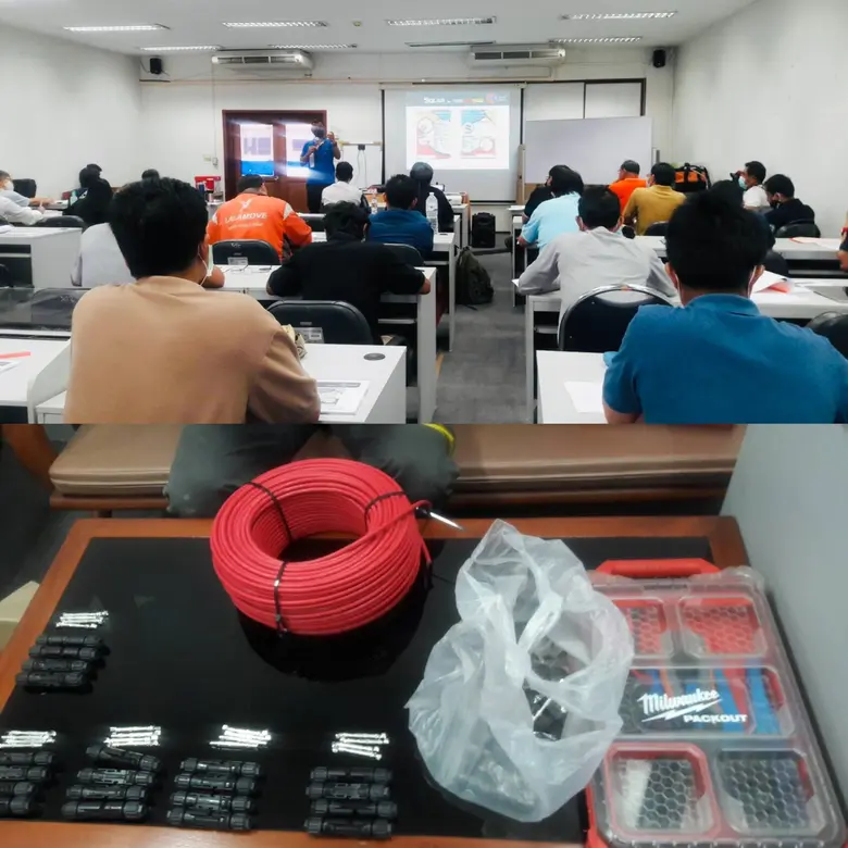 สพร.13 กรุงเทพ เริ่มแล้วอบรมช่างโซล่าเซลล์ รุ่นที่ 3 และ 4