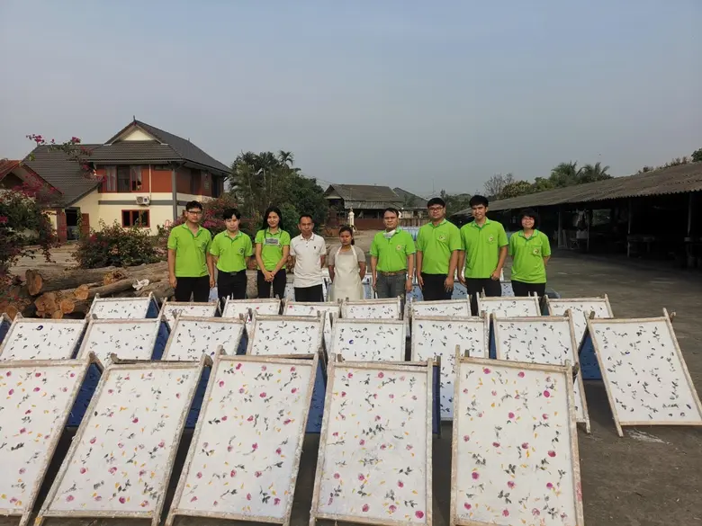 วศ. ลงพื้นที่ภาคเหนือยกระดับ SME กระดาษสา