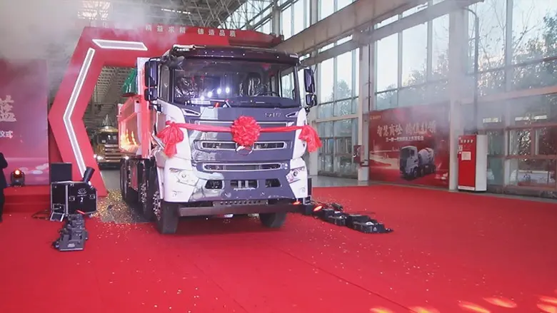 SANY ก้าวสู่ยุคเชื้อเพลิงสะอาด เปิดตัวรถก่อสร้างใช้เซลล์เชื้อเพลิงไฮโดรเจน