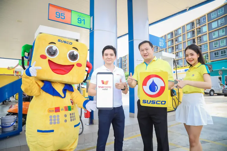 TrueMoney จับมือ SUSCO รับชำระเงินผ่านแอปฯ TrueMoney Wallet ที่สถานีบริการ SUSCO กว่า 200 แห่งทั่วประเทศ