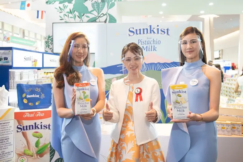 ซันคิสท์ แบรนด์ผลิตภัณฑ์ถั่วพิสทาชิโอ และ...