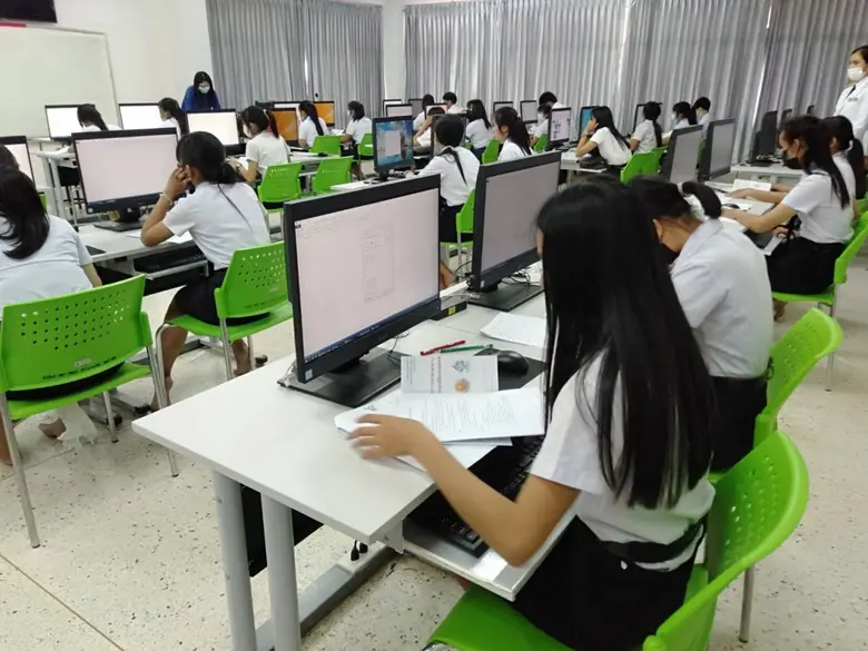 สำนักงานพัฒนาฝีมือแรงงานมหาสารคาม ทดสอบมา...