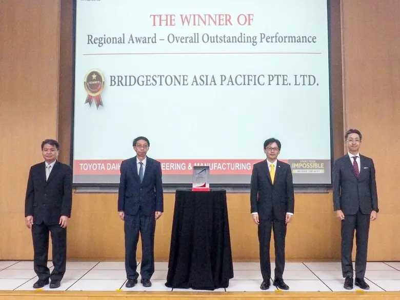 บริดจสโตนรับรางวัล Regional Overall Outst...