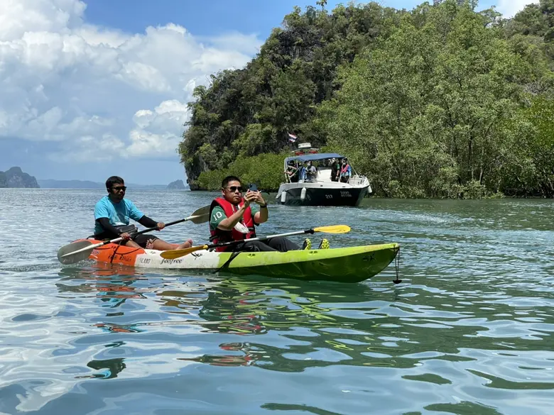 "วราวุธ" เปิดป่าในเมือง มหัศจรรย์ป่าชายเลน ท่าเลน จ.กระบี่ "กรมทะเล" เร่งวางมาตรการท่องเที่ยวเชิงอนุรักษ์