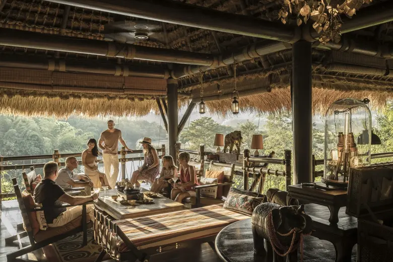 ชื่นชมความงามยามพระอาทิตย์ตกดินท่ามกลางป่...