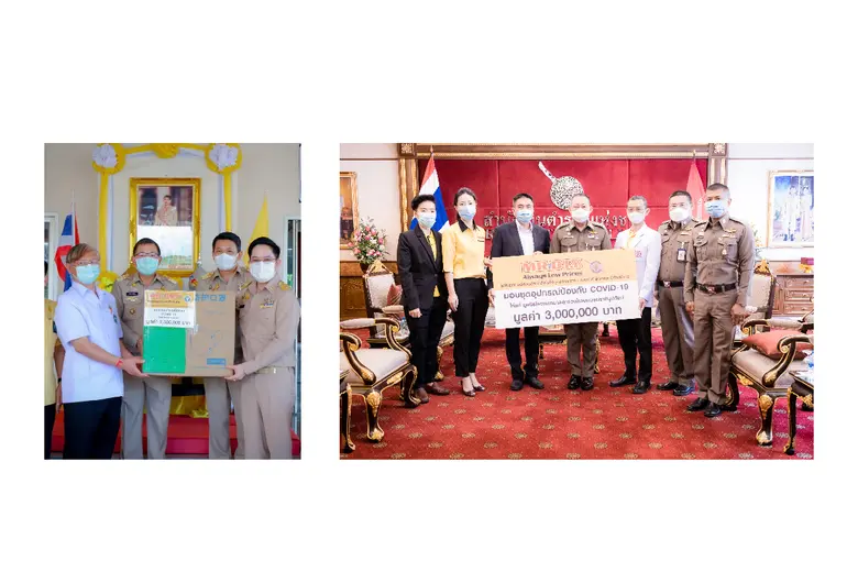 มิสเตอร์. ดี.ไอ.วาย. ร่วมส่งมอบอุปกรณ์ป้อ...