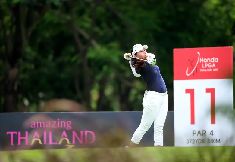 "ฮอนด้า แอลพีจีเอ ไทยแลนด์ 2021" วันแรก "อาฒยา-แพตตี้" ระเบิดฟอร์ม 8 อันเดอร์ ขึ้นนำร่วม