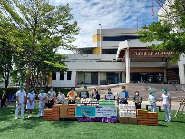 เซเว่น อีเลฟเว่น-ซีพีเอฟ เดินหน้าเสริมกำลังแพทย์-เจ้าหน้าที่ โรงพยาบาลสนา จ.ประจวบคีรีขันธ์ และ จ.สมุทรสาคร ต่อเนื่อง