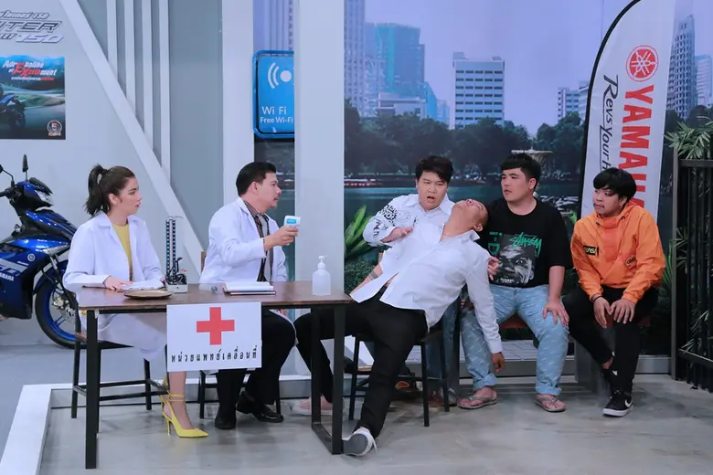 ยังคงเดินหน้าเสิร์ฟเสียงหัวเราะเติมพลังใจให้ผู้ชมอย...