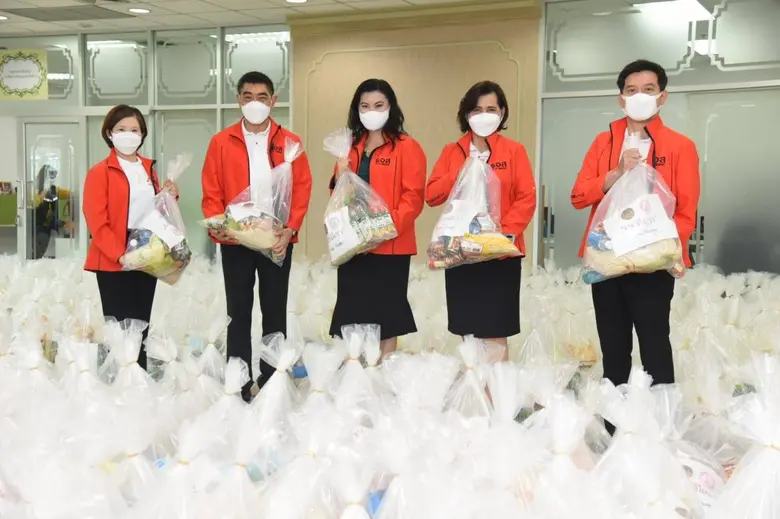 ธอส. มอบเงินสนับสนุน 1 ล้านบาท ให้กระทรวงพัฒนาสังคมและความมั่นคงของมนุษย์ นำไปช่วยเหลือผู้ที่ได้รับผลกระทบจากโควิด-19 กับกิจกรรม "เรามีเรา"