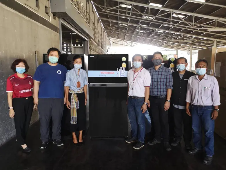 กลุ่มบริษัท โตชิบา ประเทศไทย นำโดยคุณกอบก...