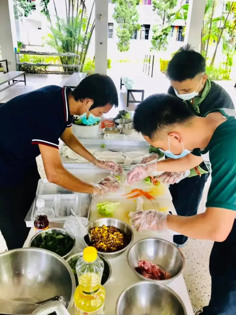 สำนักงานพัฒนาฝีมือแรงงานแม่ฮ่องสอน ฝึกอบรมอาชีพตามมาตรฐานฝีมือแรงงานด้านการทำอาหาร