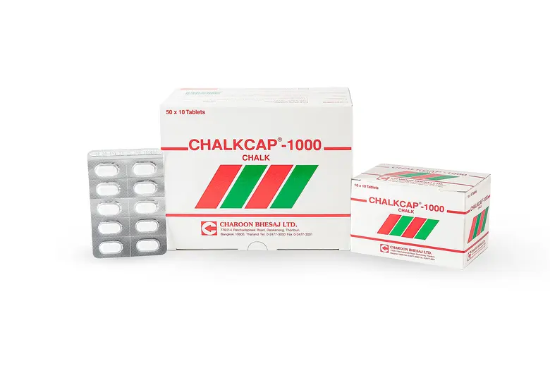 จรูญเภสัช ชวนสัมผัสกับคุณภาพของ 'CHALKCAP...