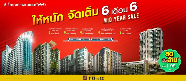 CMC ให้หนักจัดเต็ม 6 เดือน 6 Mid-Year Sal...