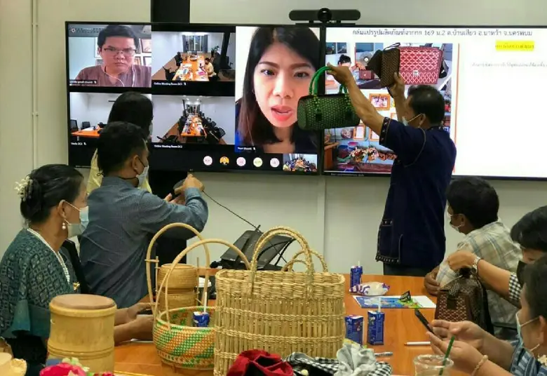 พช.นครพนม จับมือภาครัฐภาคเอกชน ยกระดับการพัฒนา OTOP ตามโครงการส่งเสริมเครือข่ายองค์ความรู้ KBO