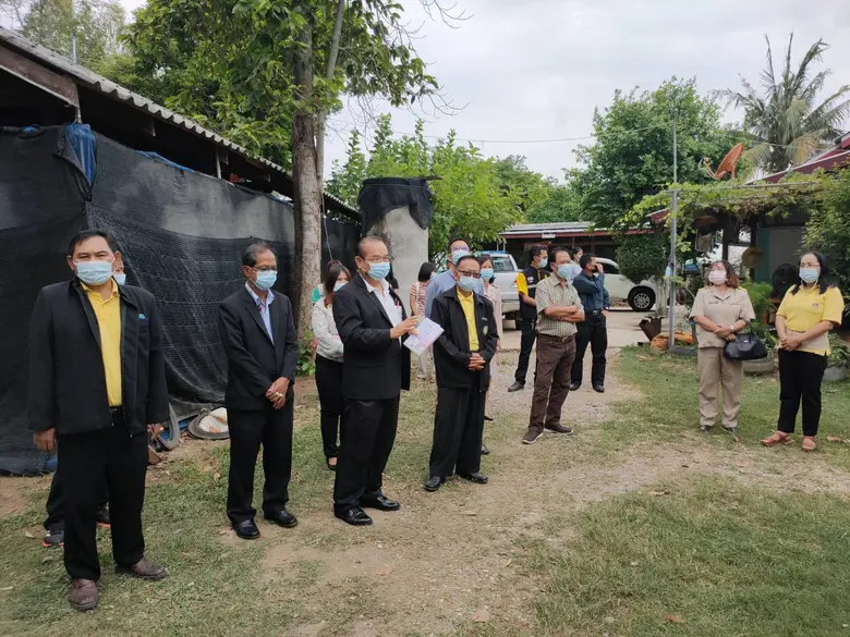 ปปช. ภาคประชาชนจังหวัดสุโขทัย ลงพื้นที่ตรวจเยี่ยม และให้คำปรึกษาการดำเนินงานโครงการ "โคก หนอง นา พช.สุโขทัย"