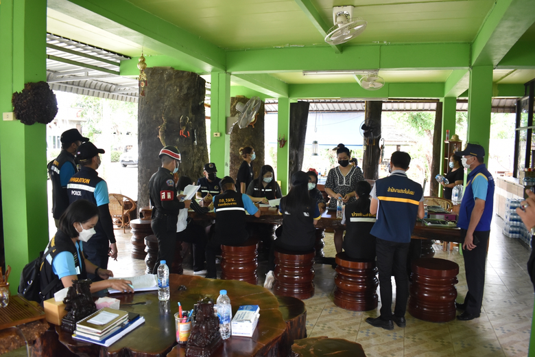 สนพ.แพร่ ร่วมออกตรวจบูรณาการฯ ด้านแรงงาน ครั้งที่ 8 ประจำปีงบประมาณ พ.ศ. 2564