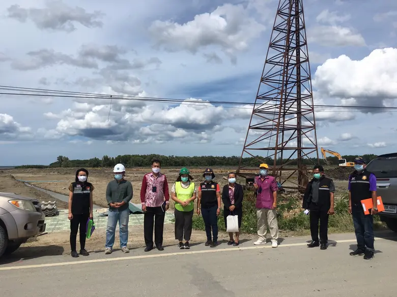 สถาบันพัฒนาฝีมือแรงงาน 22 นครศรีธรรมราช บูรณาการตรวจเยี่ยมสถานประกอบกิจการกลุ่มเสี่ยง